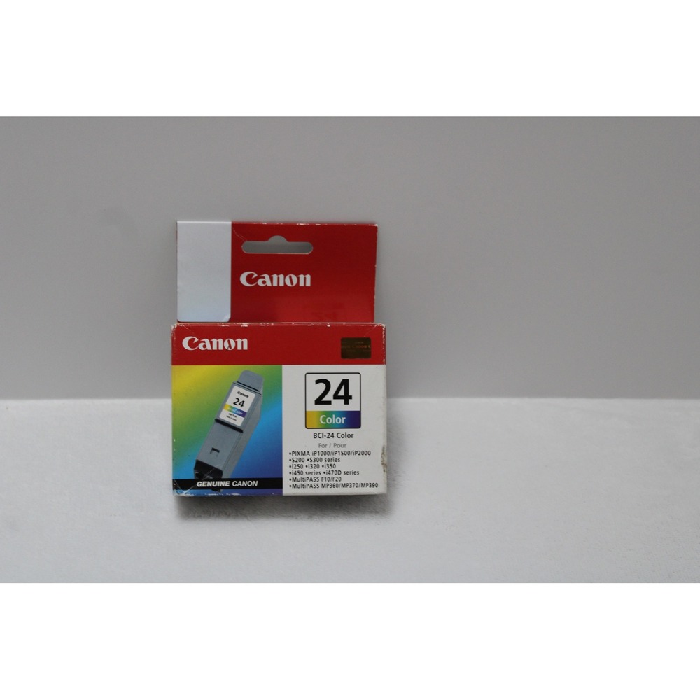 Canon BCI-24 Color Ink Tank PIXMA iP1000 iP1500 iP2000 S200 S300 i250 i350 i450